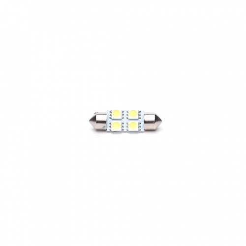 Светодиодная лампа C5W (T11x31) 12V 5050 4 SMD LED White 