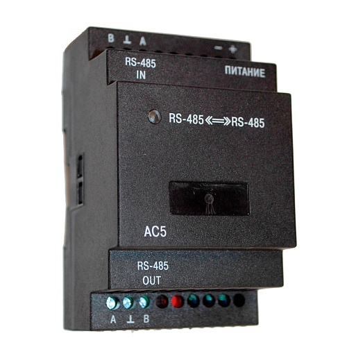 Повторитель сигналов  интерфейса АС5 RS-485