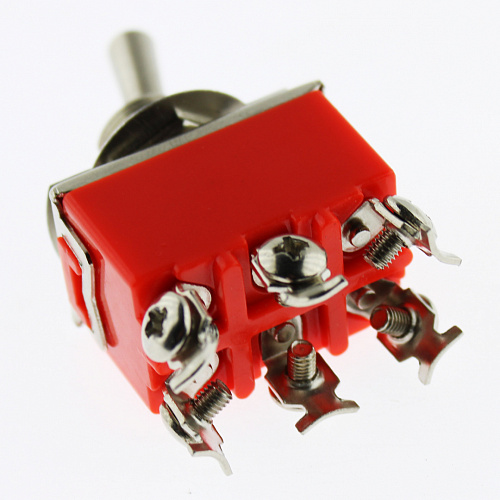 Тумблер KN1321 on-on 15A 6P