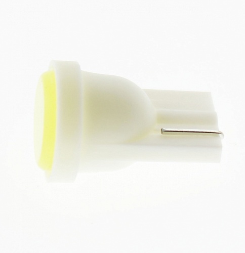 Светодиодная лампа T10 (W5W) 12V 1 COB LED White Lumen