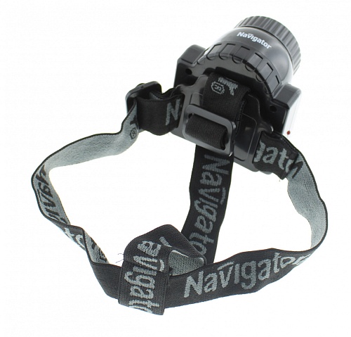 Светодиодный налобный фонарь Navigator NPT-H20-ACCU COB 3Вт+Emitter 3Вт, Lead-acid 4В 0,5Ач