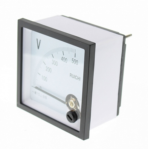 Вольтметр 500V 50Гц (72х72мм)