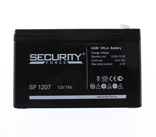 Security Force SF 1207 (12V, 7Ah) ОБМЕН БРАКА