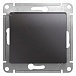 Выключатель Glossa 1-клавишный Glossa 10А IP20 (сх. 1) 10AX механизм графит