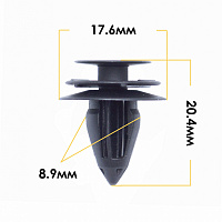 Клипса крепежная MASUMA KJ-682