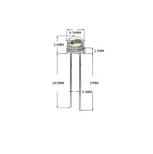 Светодиод White 48D4-UWC-1.5cd