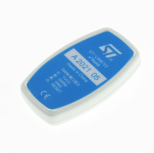 Программатор ST-Link V2 на базе м/с ARM32 (программирование микроконтроллеров серии STM8 и STM32) 