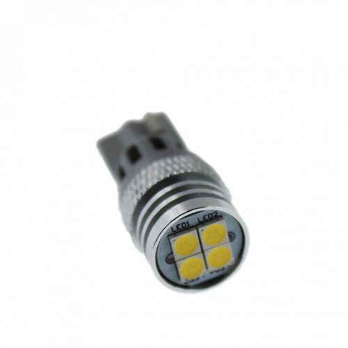 Светодиодная лампа T10 (W5W) Vizant 12V B381 4 SMD White 2 шт.