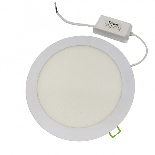 Светильник Navigator NLP-R1-18W-R220-840-WH-LED (4000К 220х24мм) IP20 1