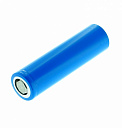 Аккумулятор 18650 (Li-ion, 3.7V, 2000mAh) без контроллера, плоский контакт