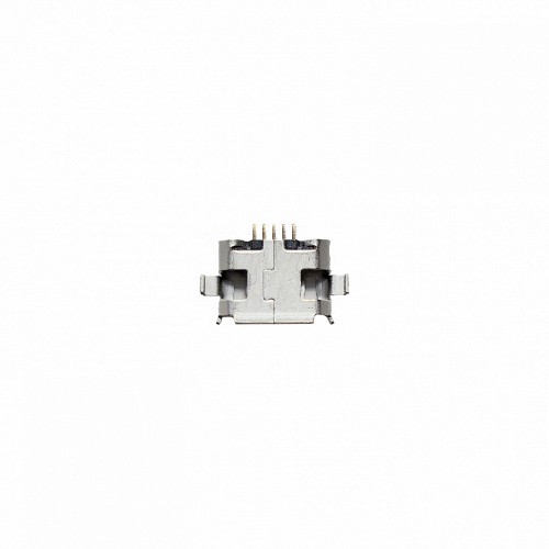 microUSB гнездо на плату универсальный 16, Разъём