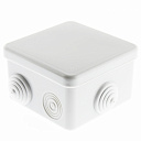 Коробка Navigator NSS-DB-80-80-50-7-GR распаячная открытого монтажа