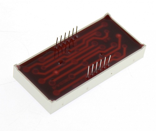 Светодиодный индикатор LED R 3DIG AN GNT-8031BUE-12