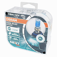 Галогенная лампа головного света HB4 Osram Cool Blue Next 12V 51W P20D 9006CBN-HCB 2 шт.