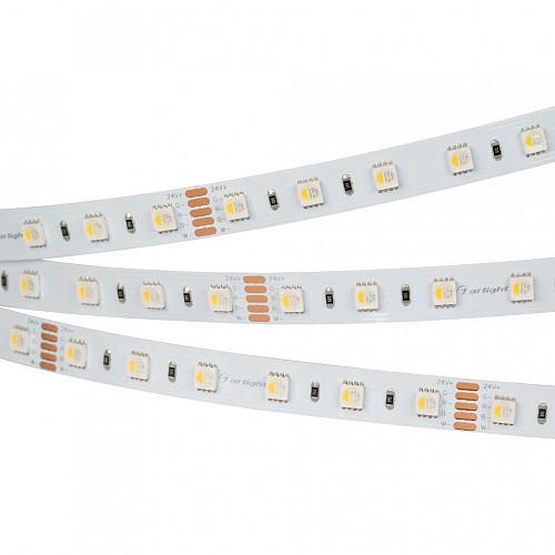 Лента светодиодная Arlight RT-B60 24V RGBW-Day-4-in-1 (19.2 W/m, SMD5060, 60led/m, IP20)