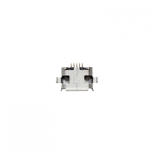 microUSB гнездо на плату универсальный 16, Разъём