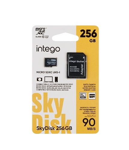 Intego microSDHC 256Gb SkyDisk