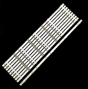 Подсветка для ТВ 58" (комплект 10шт) 58G2A APT-LB17038-58G3-1.2 