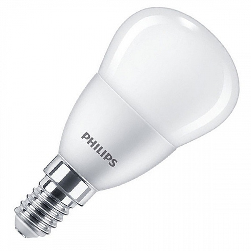 Лампа "шар" Philips Essential LED 6W 620lm E14 827 P45FR