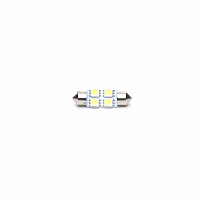 Светодиодная лампа C5W (T11x31) 12V 5050 4 SMD LED White 