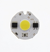 Светодиодная матрица «прямого включения» ST 7W 6000K COB (220V, 700lm, d=27mm)