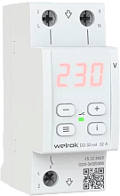Реле напряжения Welrok D2-63 red