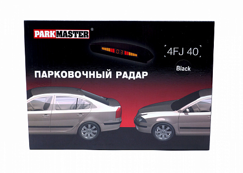 Парктроник Parkmaster 4-FJ-40 Black (4 черных датчика)