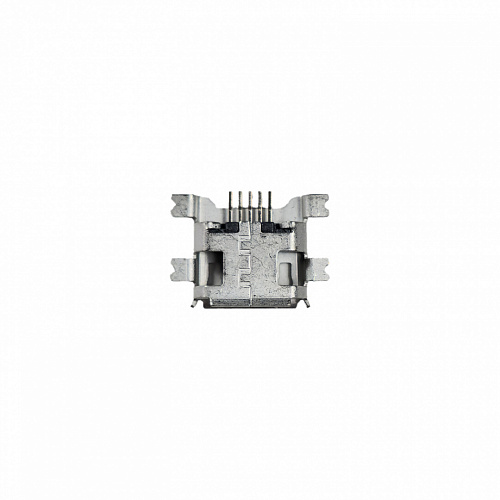 microUSB 5BF 03 гнездо в разрез платы, Разъём