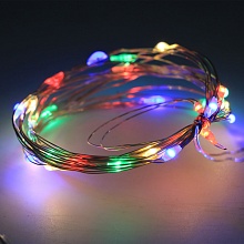 Гирлянда «нить» портативная Navigator NGF-D049-06 RGBY 3.2м микро роса CR2032х2