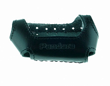 Чехол для брелока Pandora D010 / DX90 black (КБ,черная кожа)