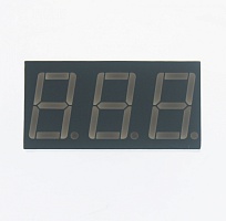 Светодиодный индикатор LED Y 3DIG CA FYT-5631AUY-21