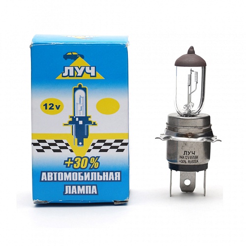 Галогенная лампа головного света H4А Луч 12V 65/55W