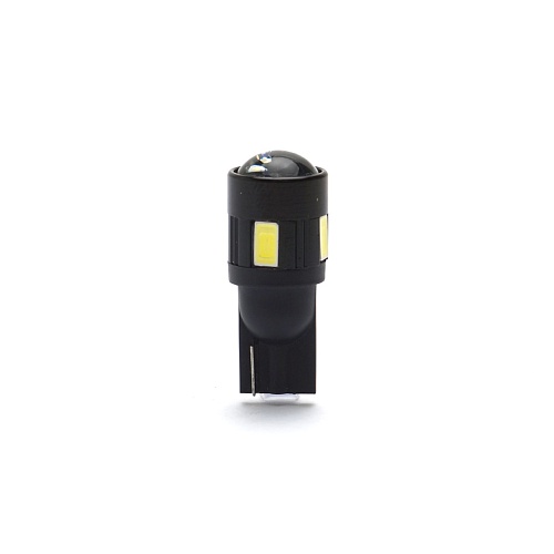 Светодиодная лампа T10 (W5W) 12V 5630 6 SMD LED White