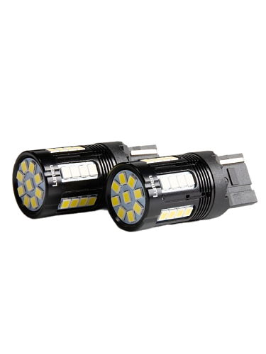 Светодиоды T20 (W21W) 12-24V 2400LM Lumen Alfa К 2шт