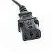 Кабель питания сист.блок-монитор Cablexpert PC-189, 1,8м, C13-С14, 6A, черный, с заземлением