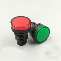 Индикатор ARG2-28FP-W-R220 (AR-AD16-30DS) красная 220В