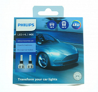 Светодиодная лампа H3 Philips Ultinon Essential LED-HL 6500K 12/24V 11336UE2X2 2шт