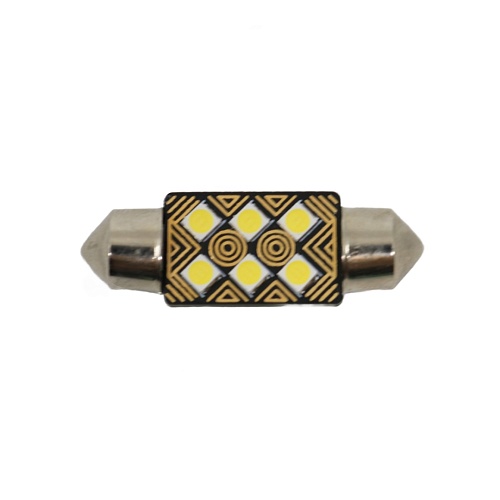 Светодиодная лампа C5W (T11x36) 12-24V 3030 6 SMD Canbus White