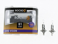 Галогенная лампа головного света H1 BOCXOD EuroVision+50% 3700К 12V 55W P14.5s 80511EV 2шт