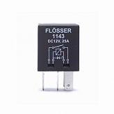 Реле 12V 25A 1143 Flosser 4 контакта 