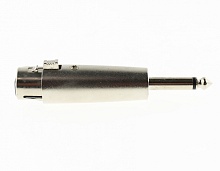 CANON (гн) 3F 6.3мм (шт) переходник (моно,металл), Разъём