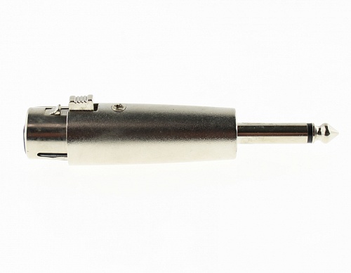 CANON (гн) 3F 6.3мм (шт) переходник (моно,металл), Разъём