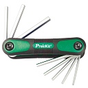 Ключи шестигранные ProsKit HW-121M (8 предметов)