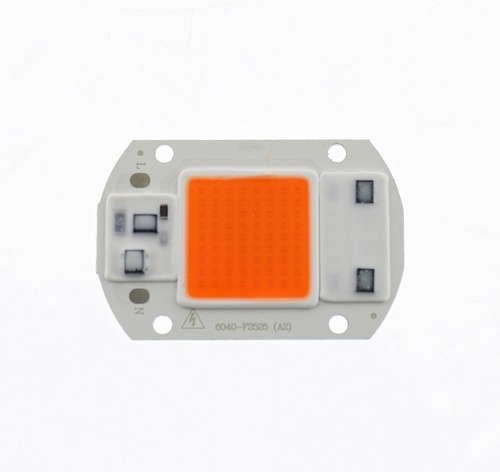 Светодиодная матрица "прямого включения" для растений ST 30W FITO COB (220V 1250lm, 450nm 640-660nm, 60х40mm)