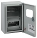 Корпус металлический ЩУРн-ЩУРн-1/6 IP31, 285х190х145