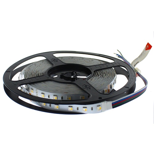Комплект светодиодной ленты 24v RGBW-One Day 4000K (19.2W/m, 5m, контроллер RGBW RF-пульт, блок питанния) 