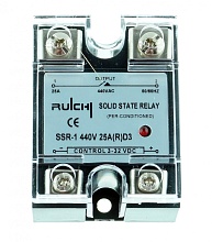 Реле твердотельное SSR-1 440V 25A (R) D3 (3-32V)