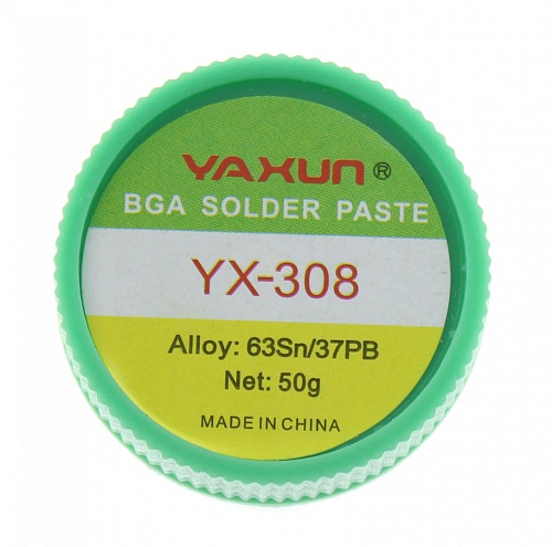 Паста паяльная Ya Xun YX308-2 (63Sn/37Pb, 183 °C) 20г