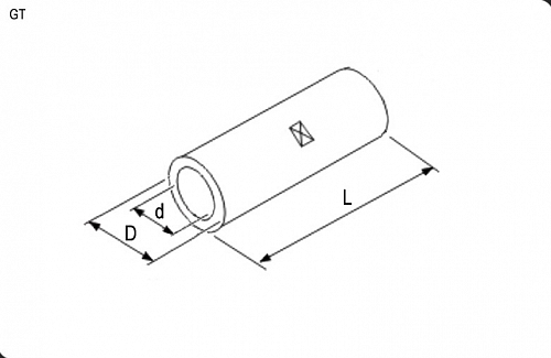 Втулка TL-5 (3,8-5,5 mm2) (100шт)