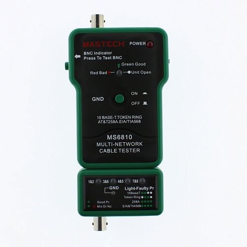 Тестер сетевого кабеля Mastech MS6810